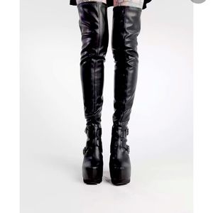 Killstar Felicia Thigh High Boots